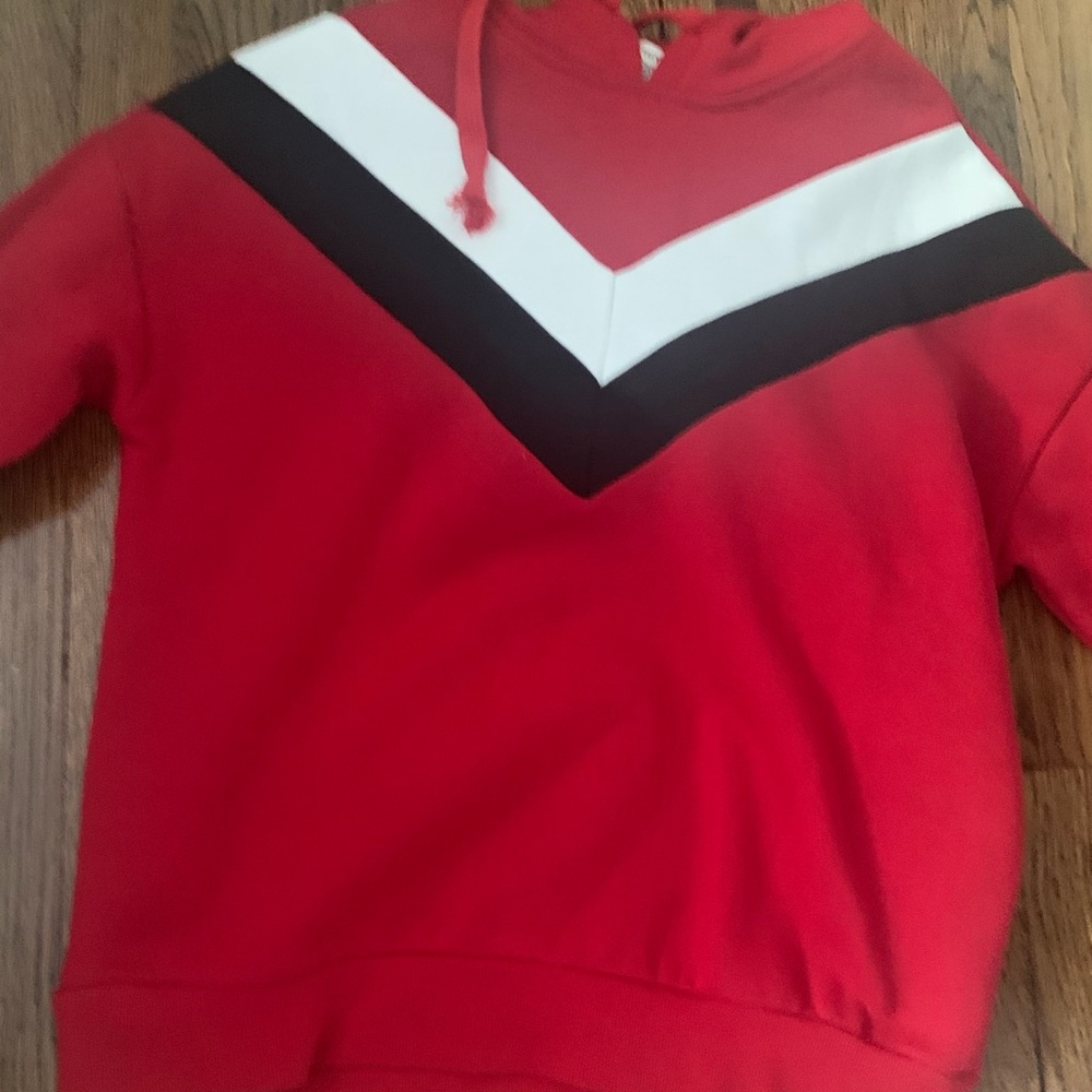 Red hoodie